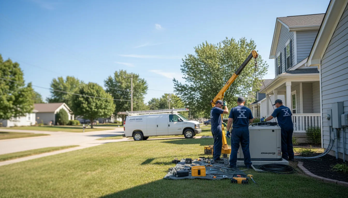Generator Installation in Webster City, IA near me
